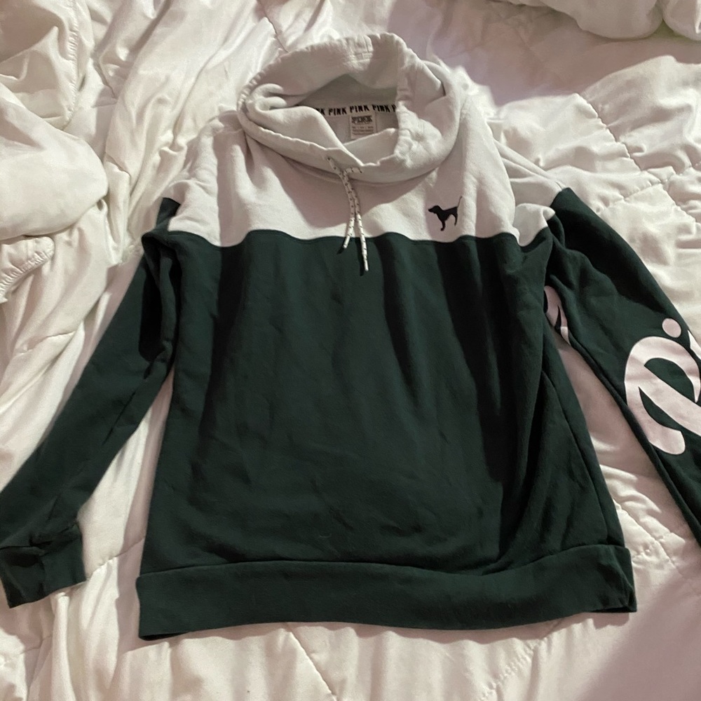 PINK Roll Sweater